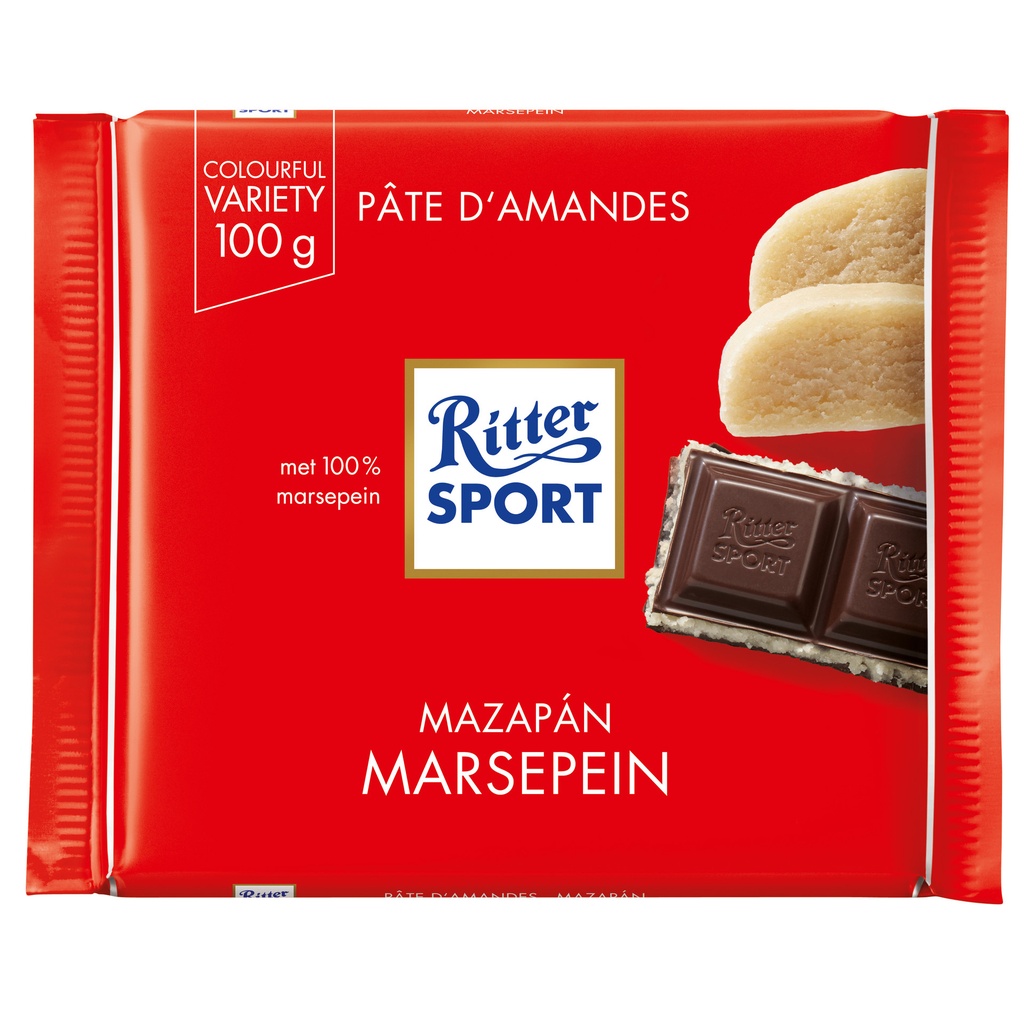 [31441] Ritter Sport Puur Marsepein tablet 100gr