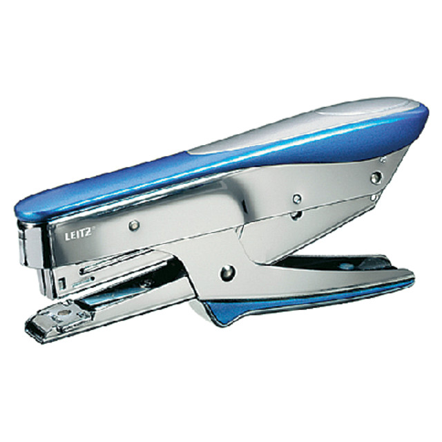 [55450033] Niettang Leitz bovenlaadmodel P2 15 vel blauw