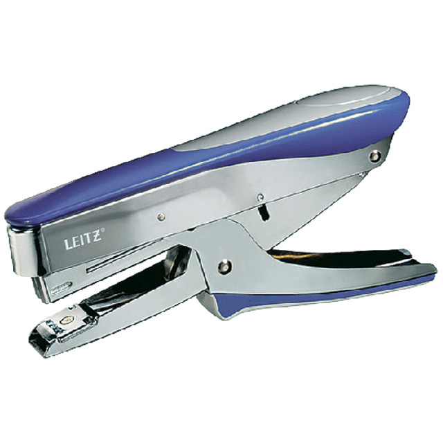 [55480033] Niettang Leitz bovenlaadmodel P3 30 vel blauw