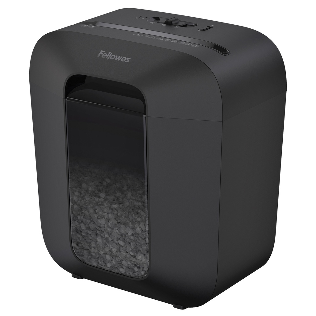 [4170601] Papiervernietiger Fellowes LX25M 4x12mm zwart
