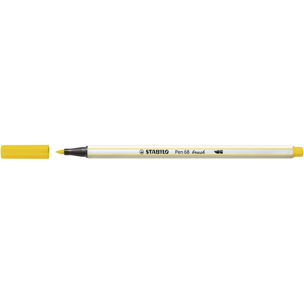 Brushstift STABILO Pen 68/24 citroengeel