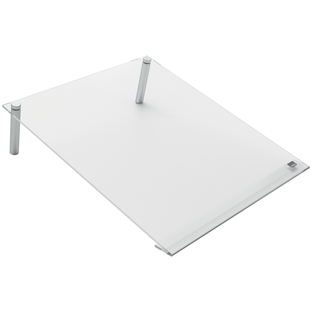 [1915612] Notitiebord Nobo transparant acryl schuin A4
