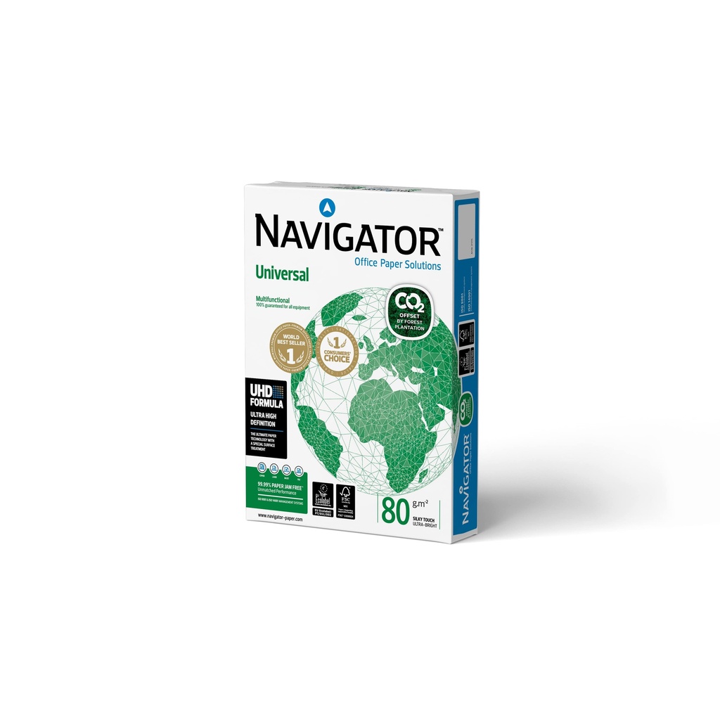[NUN0800762] Kopieerpapier Navigator Universal C02 A4 80gr wit