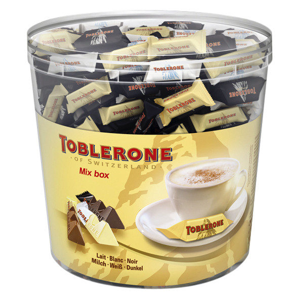 [35232] Chocolade Toblerone Mini's Mix silo 904gr 113st