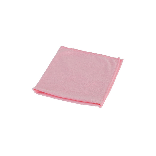 [476020] Microvezeldoek basic 38x38cm rood
