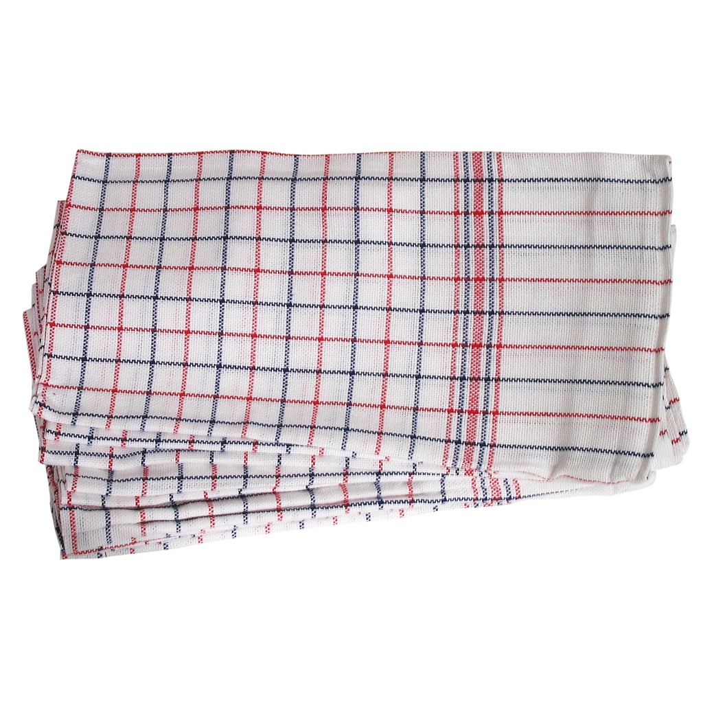 [2020056] Theedoek nationale ruit Ca 65x65cm 6st