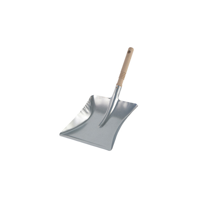 [512550] Stofblik Cleaninq verzinkt houten steel
