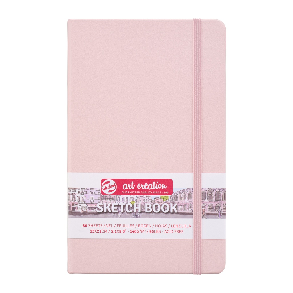 [9314012M] Schetsboek Talens Art Creation 130x210mm roze