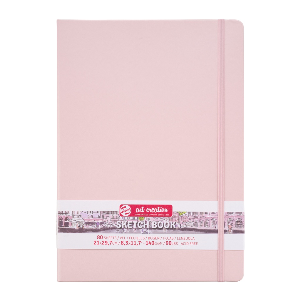 [9314013M] Schetsboek Talens Art Creation 210x300mm roze