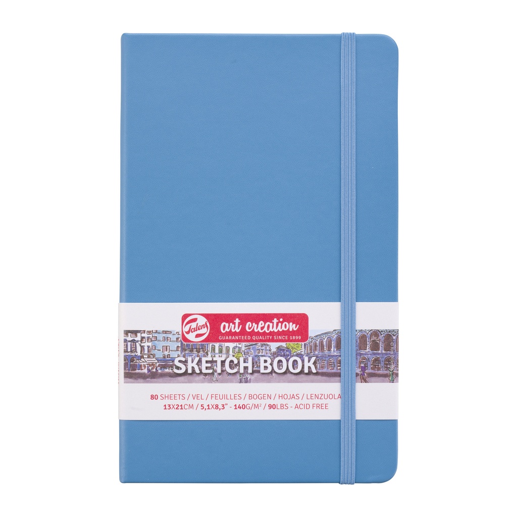 [9314212M] Schetsboek Talens Art Creation 130x210mm blauw