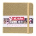 Schetsboek Talens Art Creation 120x120mm witgoud