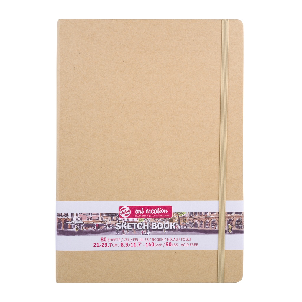 [9314433M] Schetsboek Talens Art Creation 210x300mm kraft