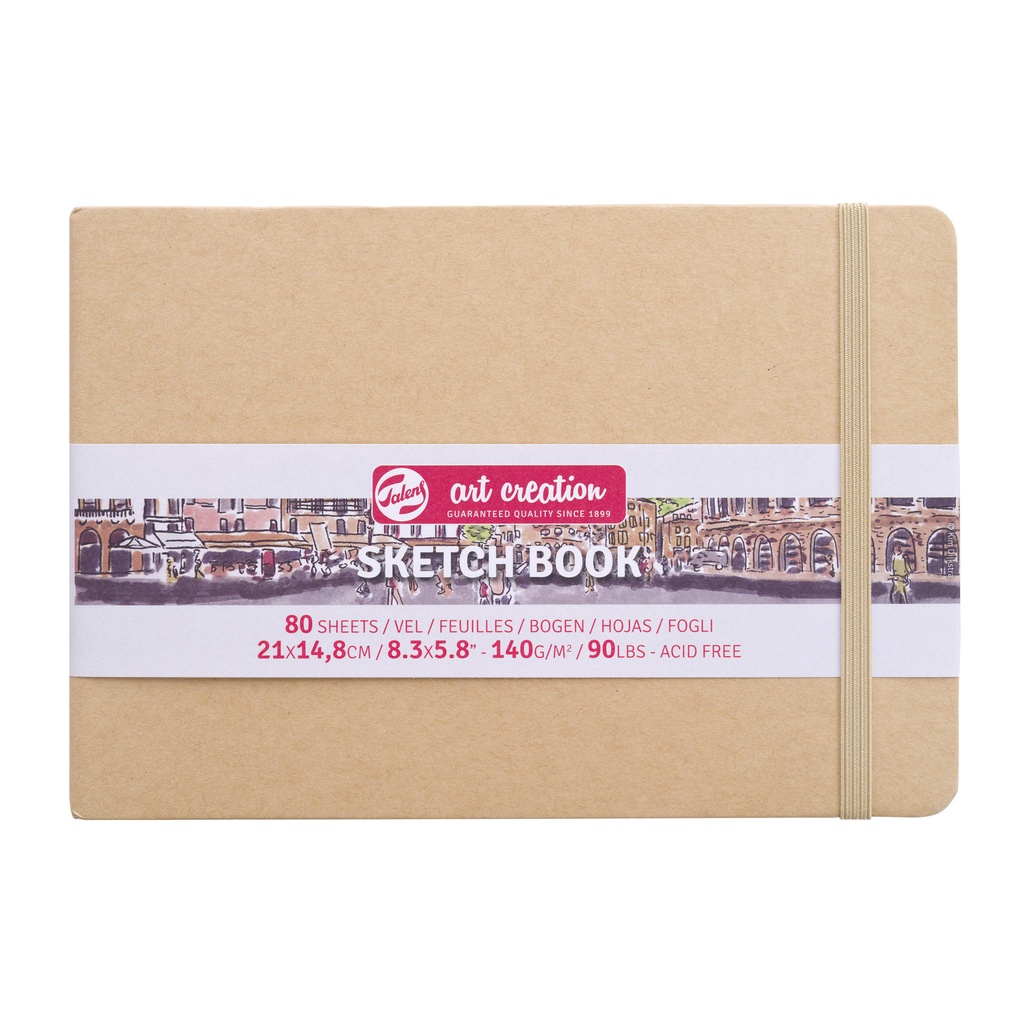 [9314435M] Schetsboek Talens Art Creation 210x150mm kraft