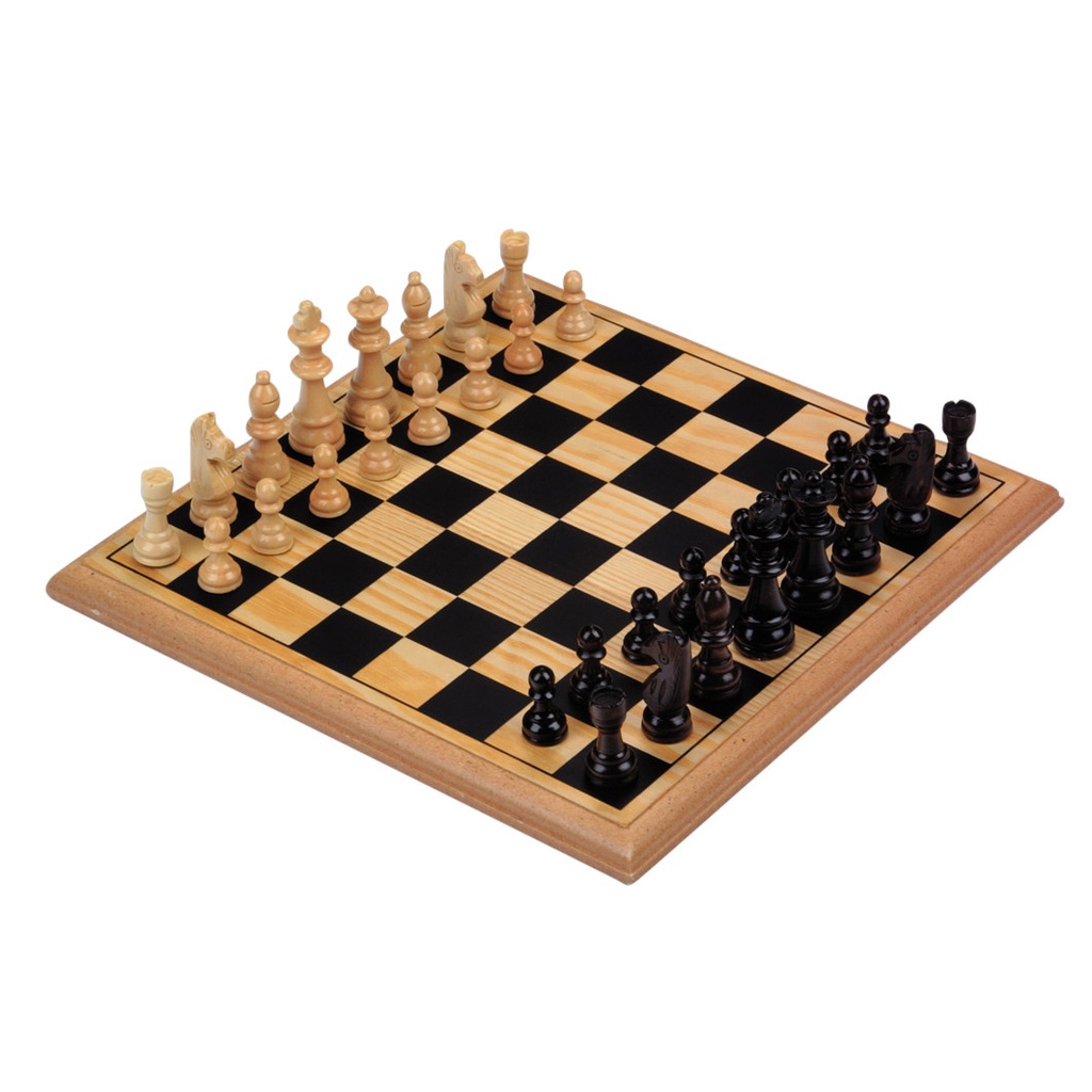 [ENG-150235] Schaakspel Longfield Games hout 30x30cm