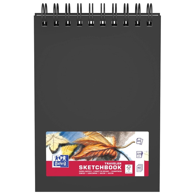 [400152645] Schetsboek Oxford Mix Media A5 40 vel spiraal