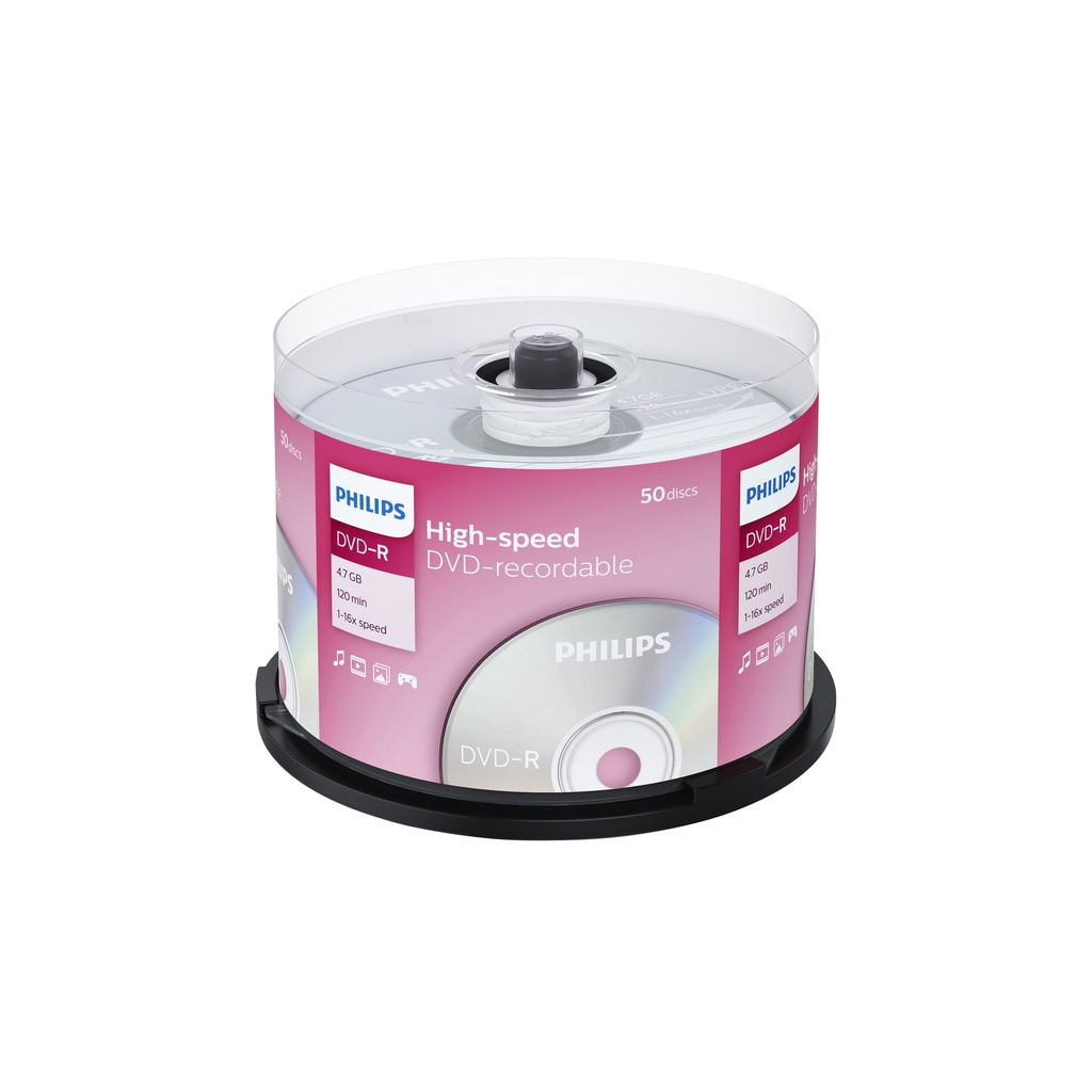 [DM4S6B50F/00] DVD-R Philips 4.7GB 16x SP (50)