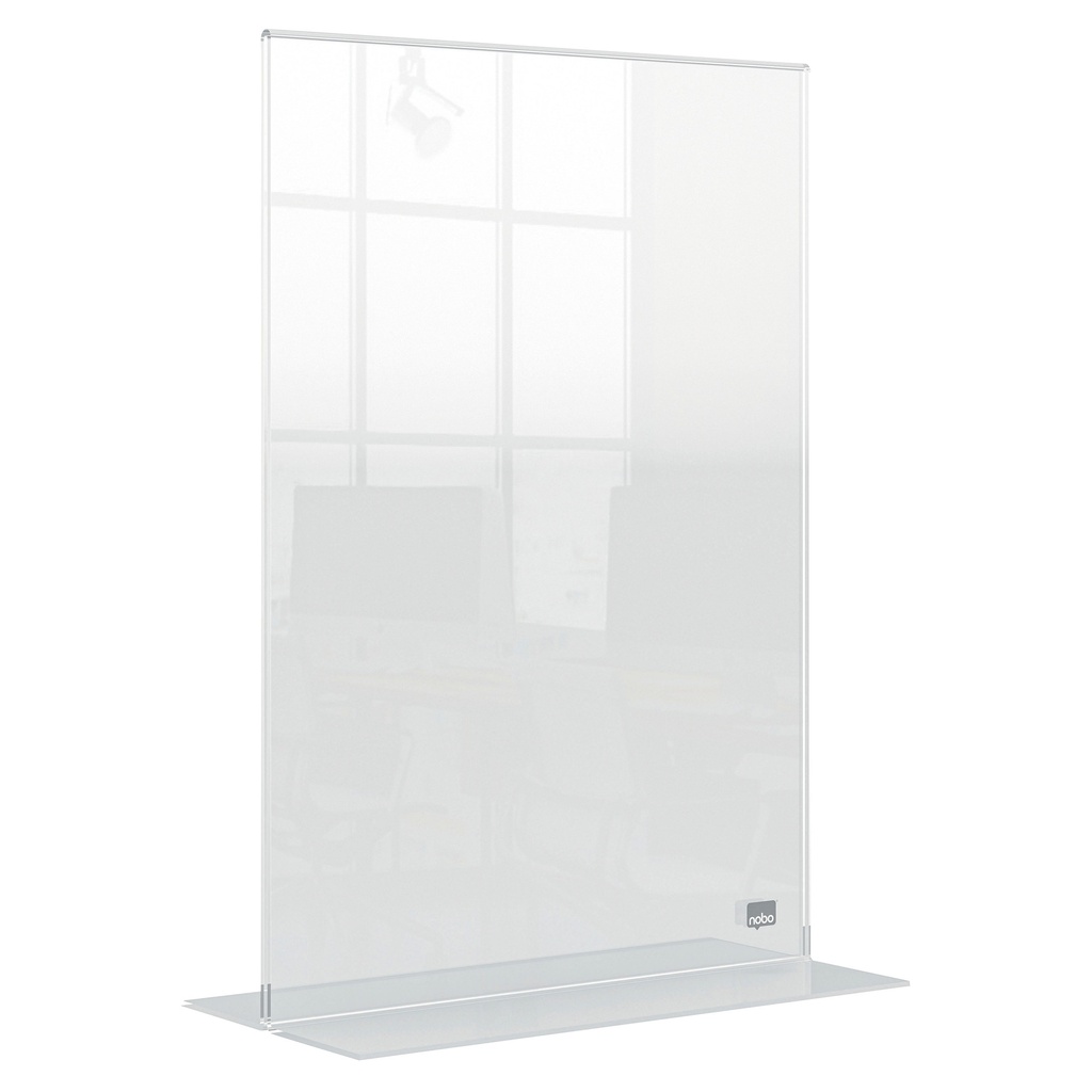[1915594] Infobord Nobo Premium Plus A4 acryl vrijstaand