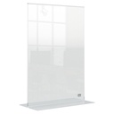 Infobord Nobo Premium Plus A4 acryl vrijstaand