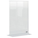 Infobord Nobo Premium Plus A5 acryl vrijstaand