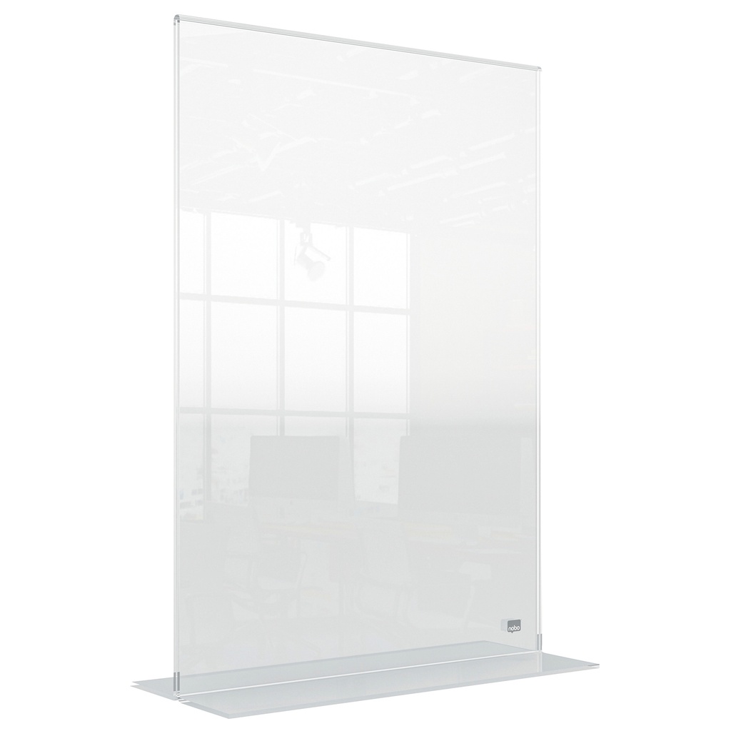[1915593] Infobord Nobo Premium Plus A3 acryl vrijstaand