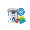 Stoepkrijtklei Creall 6 stuks 6 kleuren 125 gram