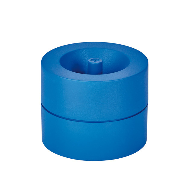 Papercliphouder MAULpro recycled Ø73x60mm blauw