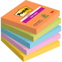 Memoblok Post-it 654 Super Sticky 76x76mm Boost