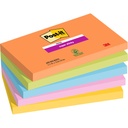 Memoblok Post-it 655 Super Sticky 76X127mm Boost
