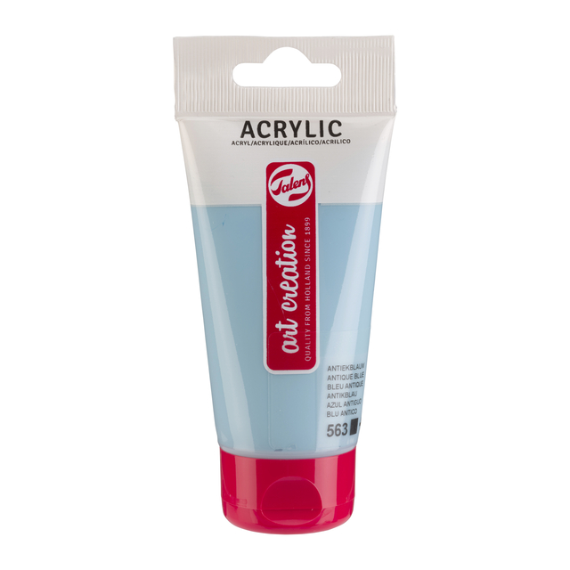 Acrylverf TAC 563 antiekblauw tube 75ml
