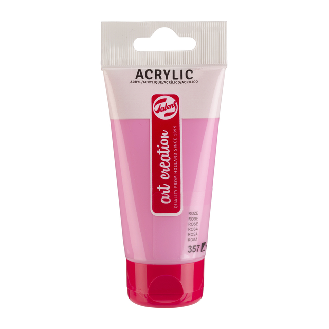 Acrylverf TAC 357 roze tube 75ml