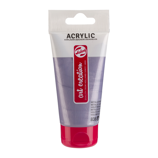 Acrylverf TAC 835 metallicviolet tube 75ml