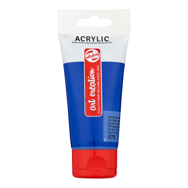 Acrylverf TAC 570 phtaloblauw tube 75ml