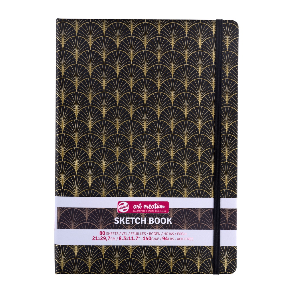 [9314153M] Schetsboek Talens Art Creation 210x297mm art deco