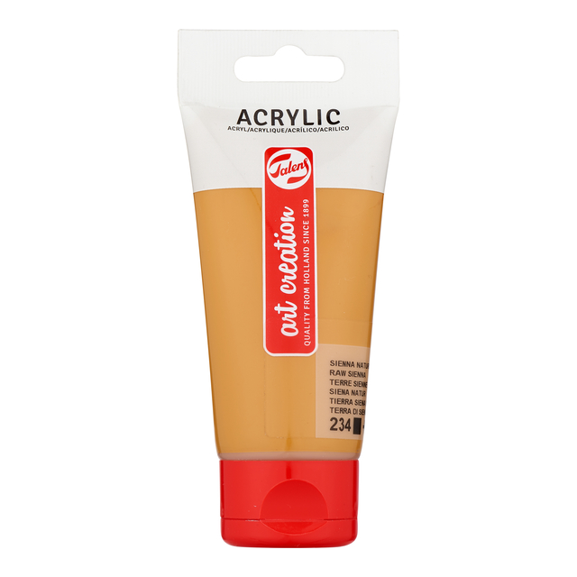 Acrylverf TAC 234 sienna naturel tube 75ml