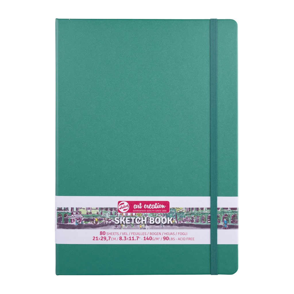 [9314333M] Schetsboek Talens Art Creation 210x297mm woudgroen
