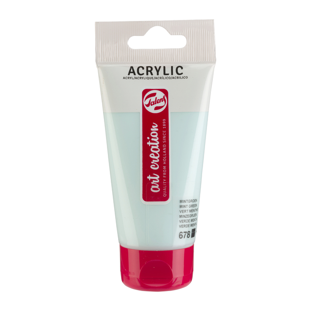 Acrylverf TAC 678 mintgroen tube 75ml