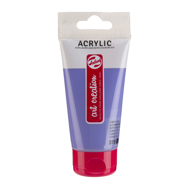 Acrylverf TAC 519 ultramarijnviolet licht 75ml