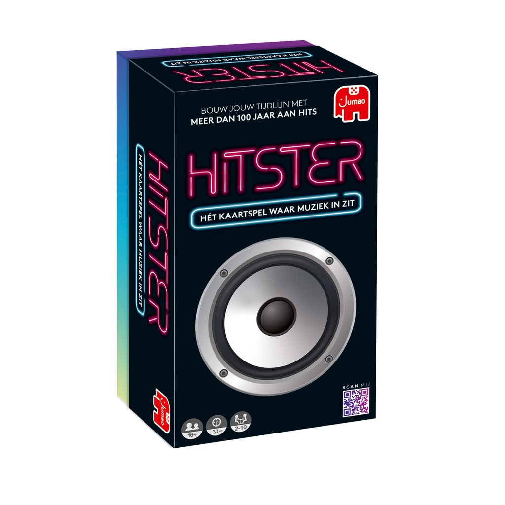 [19875] Kaartspel Hitster 16+ waar muziek in zit