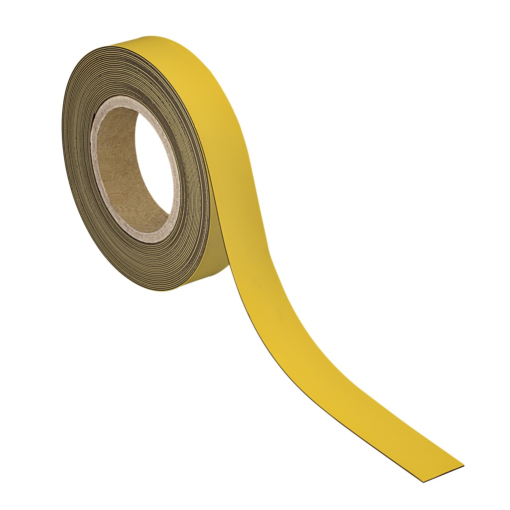 [6524515] Magneetband MAUL schrijfbaar 10mx30mmx1mm geel