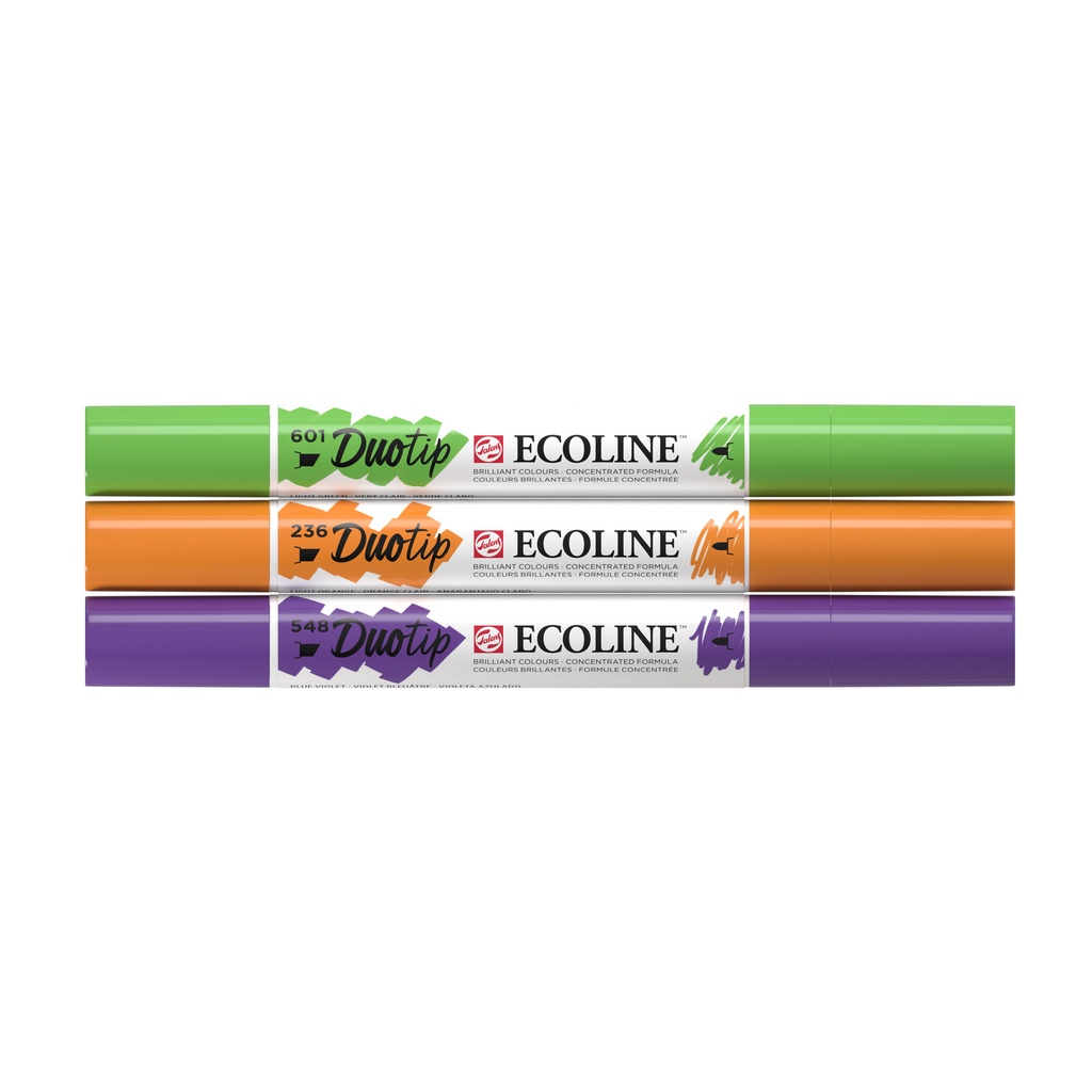 Duotip Talens Ecoline set 3 stuks secundair