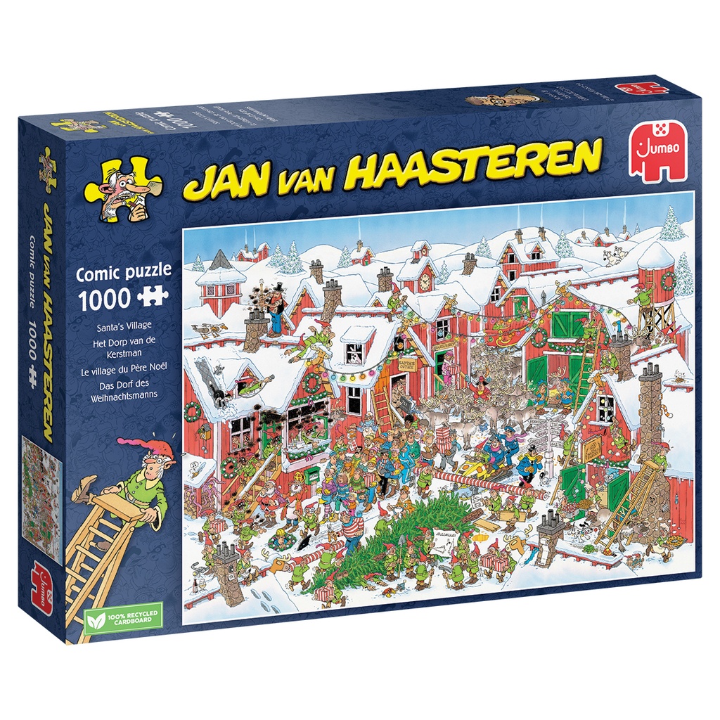 [1110100613] Puzzel JvH Santa's Village 1000st