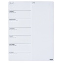Magnetische planner week Desq 40x30cm magnetisch