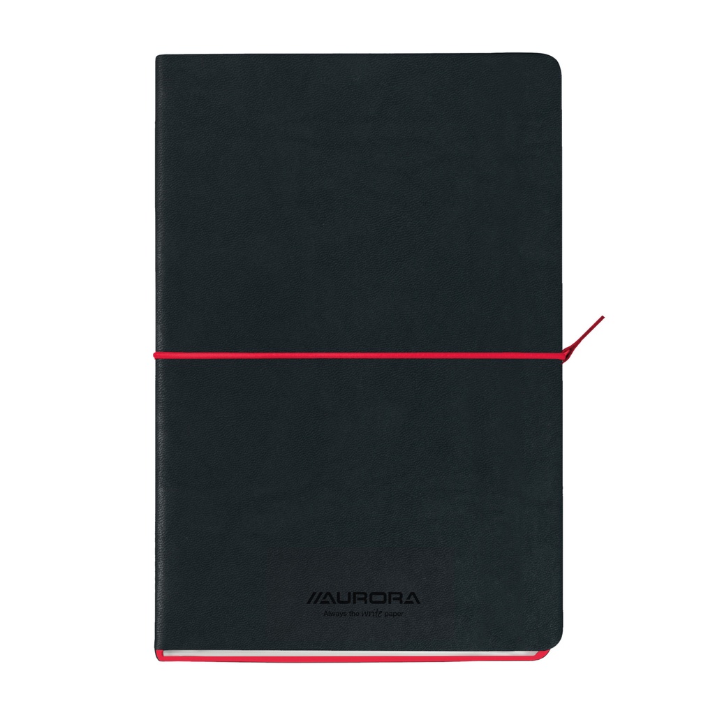 [2396TESR] Notitieboek Aurora Tesoro A5 192blz lijn 80gr rood