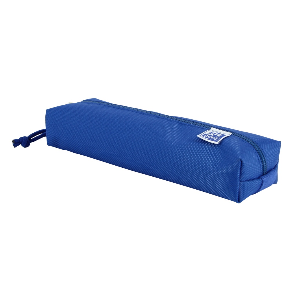 [400170801] Pennenetui Oxford rechthoek blauw