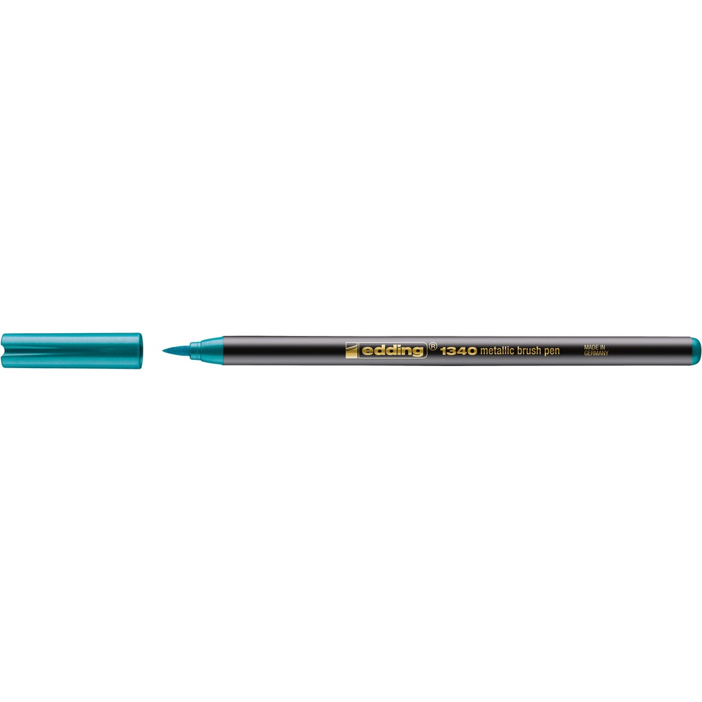 Brushpen edding 1340 metallic groen