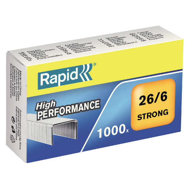 [24861400] Nieten Rapid 26/6 gegalv strong 1000st
