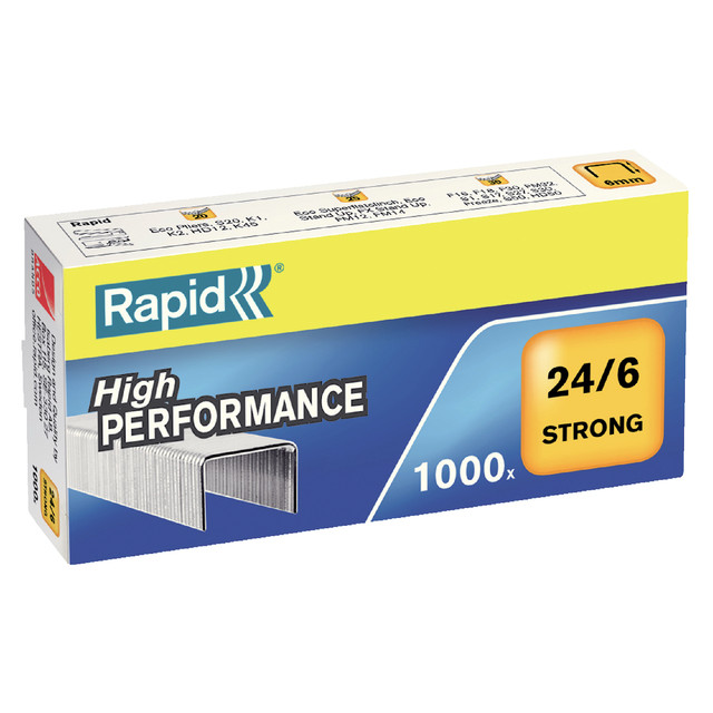 [24855800] Nieten Rapid 24/6 gegalv strong 1000st