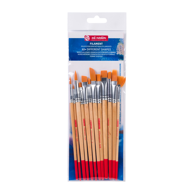 [9099152M] Penseel TAC filament 12 stuks S
