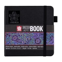 Schetsboek Sakura 80 zwarte vellen 120x120mm zwart