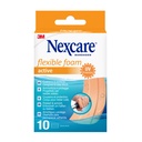 Wondpleister Nexcare active flex foam 6x10cm 10st